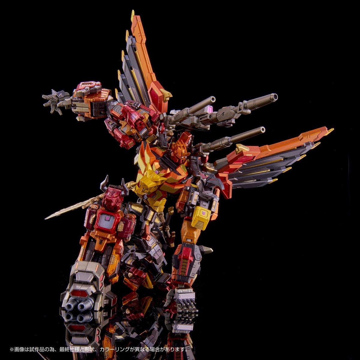 Transformers Adamas Machina AM-T02 Predaking Combiner Action Figure