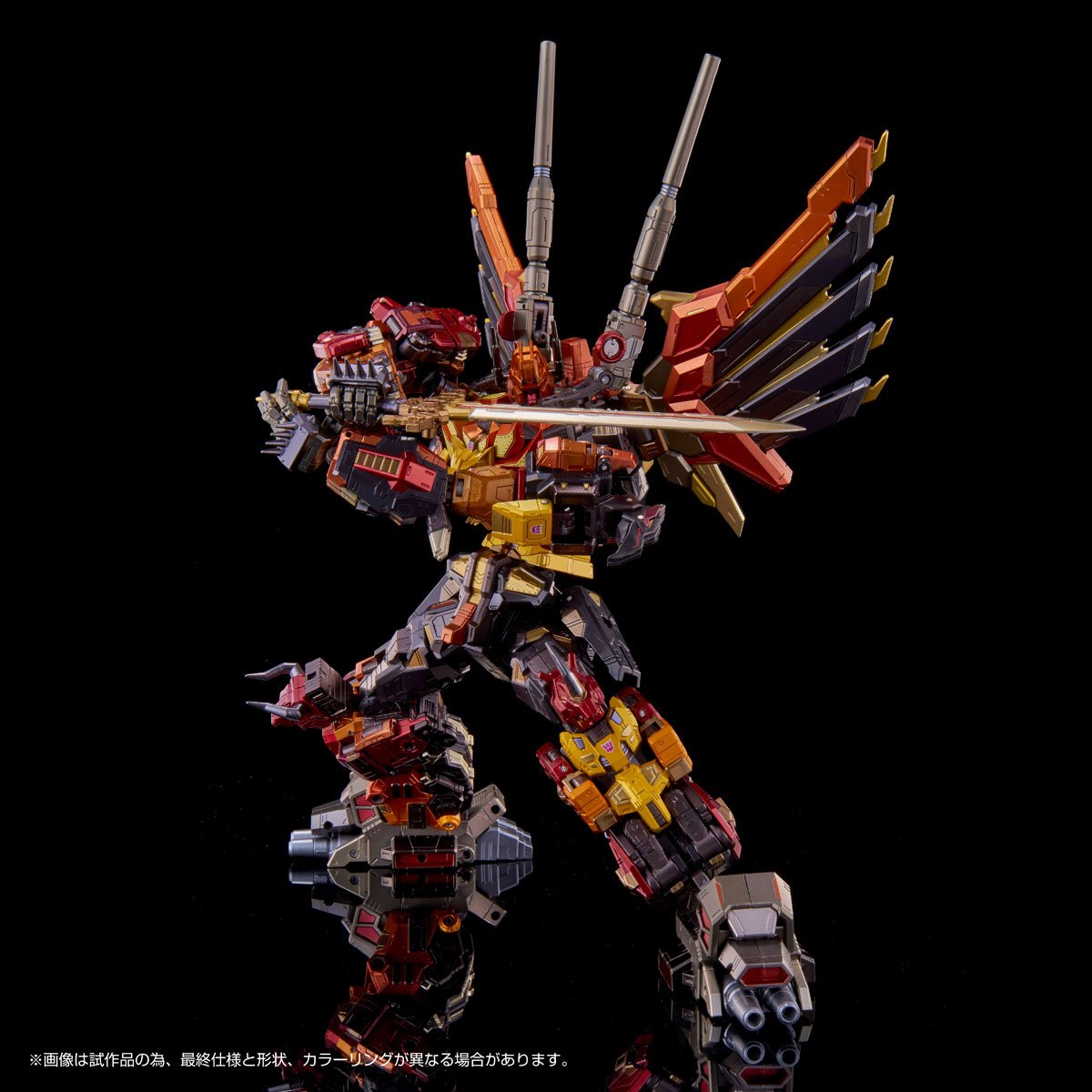 Transformers Adamas Machina AM-T02 Predaking Combiner Action Figure